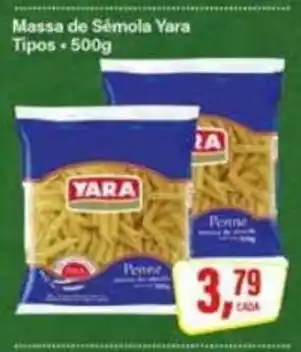 Rede Supermarket Massa de Sêmola Yara oferta