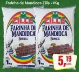 Rede Supermarket Farinha de Mandioca Zille oferta