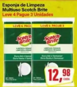 Rede Supermarket Esponja de limpeza multiuso scotch brite oferta