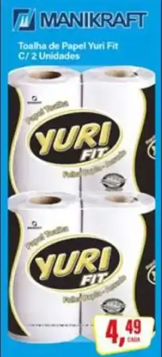 Rede Supermarket Toalha de Papel Yuri Fit oferta