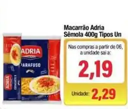 Spani Atacadista Macarrão adria sêmola oferta