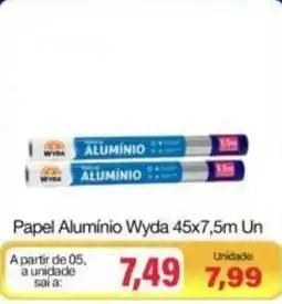 Spani Atacadista Papel Aluminio Wyda oferta