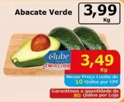 Mialich Supermercados Abacate Verde oferta