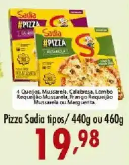 Confiança Supermercados Pizza sadia tipos oferta