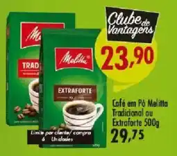 Confiança Supermercados Café em Pó Melitta Tradicional ou Extraforte oferta