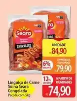 Atacadão Seara - linguiça de carne suina congelada oferta