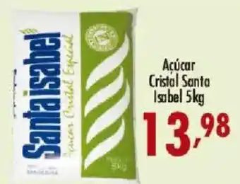 Confiança Supermercados Açúcar Cristal Santa Isabel oferta