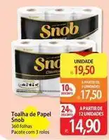 Atacadão Snob - toalha de papel oferta