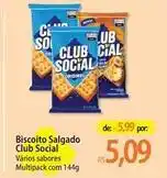 Atacadão Club social - biscoito salgado oferta