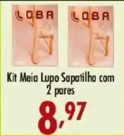 Confiança Supermercados Kit Meia Lupo Sapatinha oferta