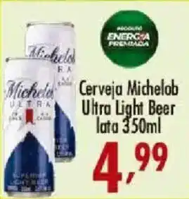 Confiança Supermercados Cerveja michelob ultra light beer oferta
