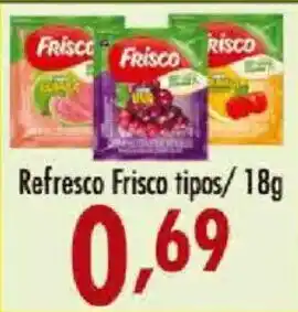 Confiança Supermercados Refresco frisco tipos oferta