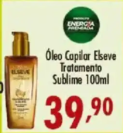 Confiança Supermercados Óleo capilar elseve tratamento sublime oferta