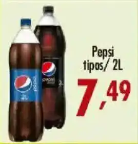 Confiança Supermercados Pepsi tipos oferta