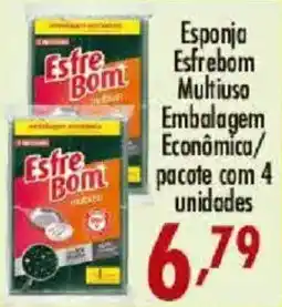 Confiança Supermercados Esponja esfrebom multiuso oferta