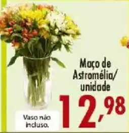 Confiança Supermercados Maço de Astromélia/unidade oferta