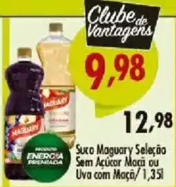 Confiança Supermercados Suco maguary seleção sem açúcar maçã ou uva com maçã oferta