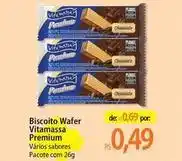 Atacadão Vitambé - biscoito wafer premium oferta