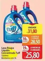 Atacadão Tuff - lava roupa líquido concentrado oferta