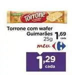 Carrefour Meu - torrone com wafer guimarães oferta