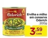 Carrefour Oderich - ervilha e milho em conserva oferta