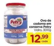 Carrefour Petry - ovo de codorna em conserva oferta