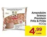 Carrefour Fritz e frida - amendoim branco premium oferta