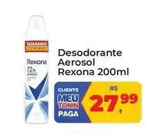 Tonin Superatacado Rexona - desodorante aerosol oferta