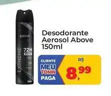 Tonin Superatacado Extreme - desodorante aerosol above oferta