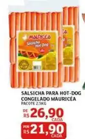 Assaí Atacadista Mauricéa - salsicha para hot-dog congelado oferta