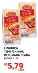 Assaí Atacadista Seara - linguiça tipo fininha defumada oferta