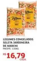 Assaí Atacadista De - legumes congelados seleta jardineira de marchi oferta