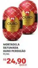 Assaí Atacadista Perdigão - mortadela defumada ouro oferta