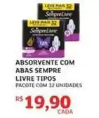 Assaí Atacadista Sempre livre - absorvente com abas oferta
