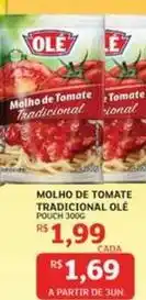 Assaí Atacadista Olé - molho de tomate tradicional oferta