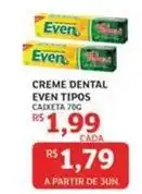 Assaí Atacadista Even - creme dental oferta