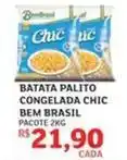 Assaí Atacadista Bem brasil - batata palito congelada chic oferta