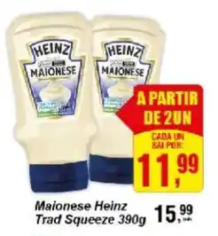 Negreiros Maionese heinz oferta