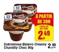 Negreiros Sobremesa Batavo Creamy Chantilly Choc oferta