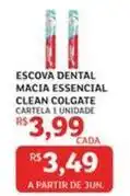 Assaí Atacadista Colgate - escova dental macia essential clean oferta