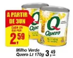 Negreiros Milho Verde Quero Lt oferta