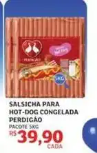 Assaí Atacadista Perdigão - salsicha para hot-dog congelada oferta