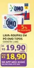 Assaí Atacadista Omo - lava-roupas em pó oferta