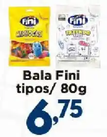 Confiança Supermercados Bala Fini tipos oferta