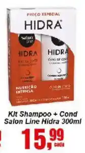 Negreiros Kit Shampoo + Cond Salon Line Hidra oferta