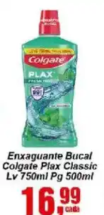 Negreiros Enxaguante bucal colgate plax classic oferta