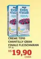 Assaí Atacadista Fleischmann - creme tipo chantilly gran finale oferta