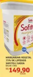 Assaí Atacadista Softel - margarina vegetal 75% de lipidos oferta