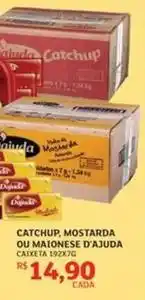 Assaí Atacadista D'ajuda - catchup/ mostarda ou maionese d'ajada oferta