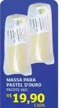 Assaí Atacadista Massa - para pastel d'ouro oferta